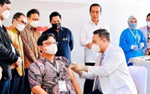 印尼疫苗本地化生产，开始接种本国疫苗