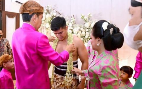 佐科总统小儿迎娶选美佳丽,总统儿媳身份揭秘