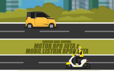 佐科总统计划为电动汽车提供最高8000万印尼盾补贴
