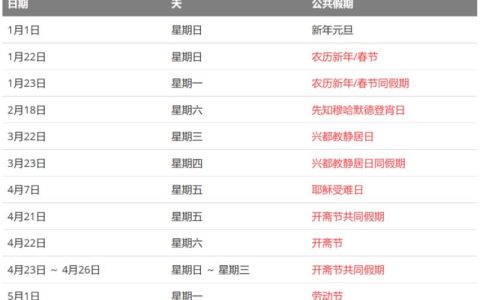 印尼2023年的节假日有哪些？