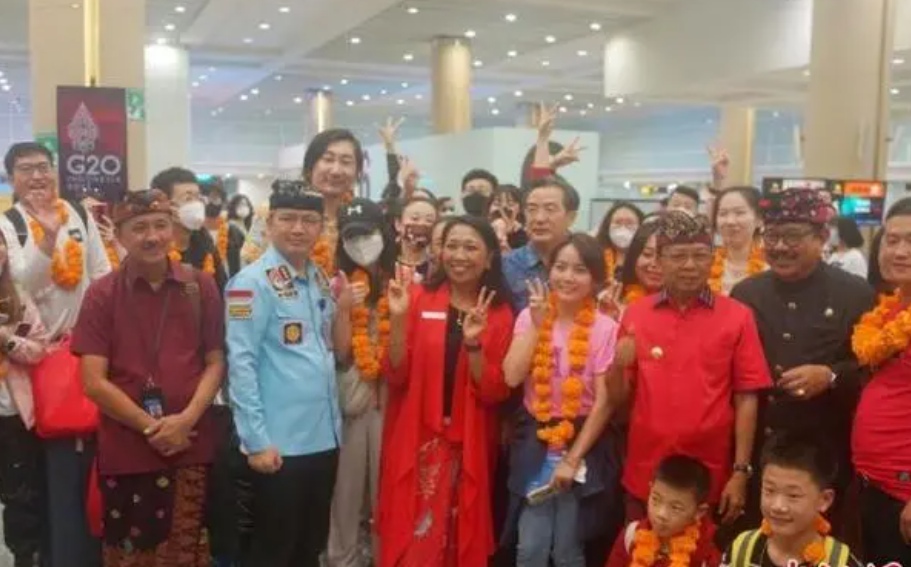 时隔3年，巴厘岛迎来第一批包机中国游客