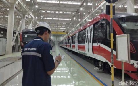 雅加达大都会区轻轨今年七月正式运营