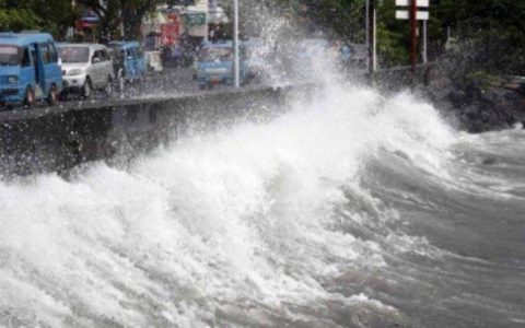 气象局警告下周前印尼全国海岸将遇洪水袭击