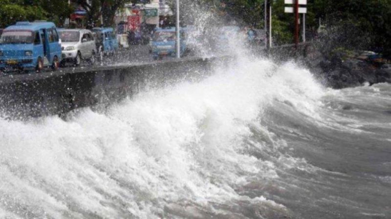 气象局警告下周前印尼全国海岸将遇洪水袭击