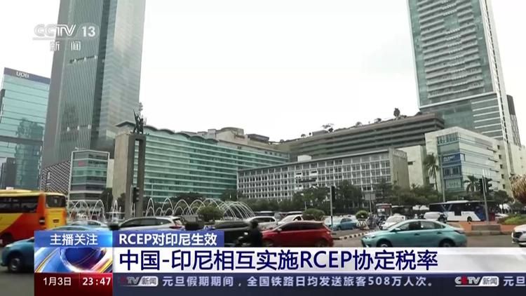 RCEP正式对印尼生效，1月2日起部分产品零关税