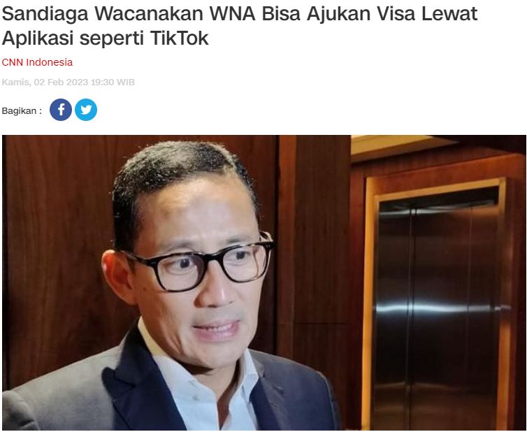 简化入境流程，入境印尼可用TIKTOK办理签证可行吗？