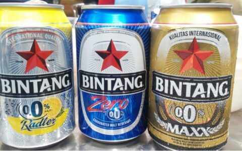 印尼BINTANG牌啤酒，爱酒人士去印尼必喝
