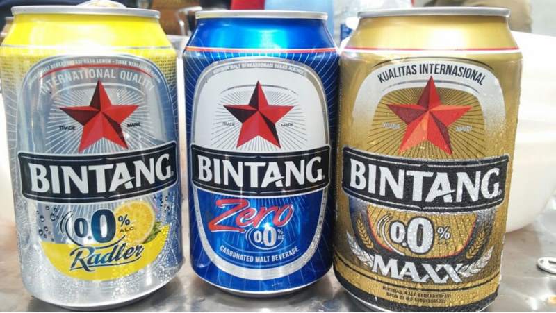 印尼BINTANG牌啤酒,爱酒人士去印尼必喝