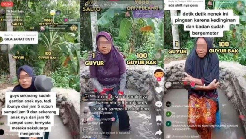 印尼互联网风暴席卷乞丐业，TIKTOK在线乞讨越来越多