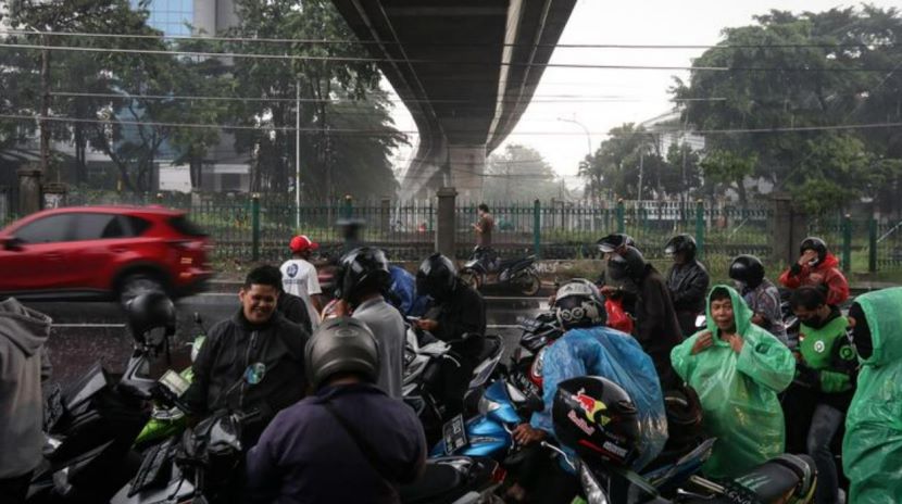 近期雅加达暴雨预计持续到本周四