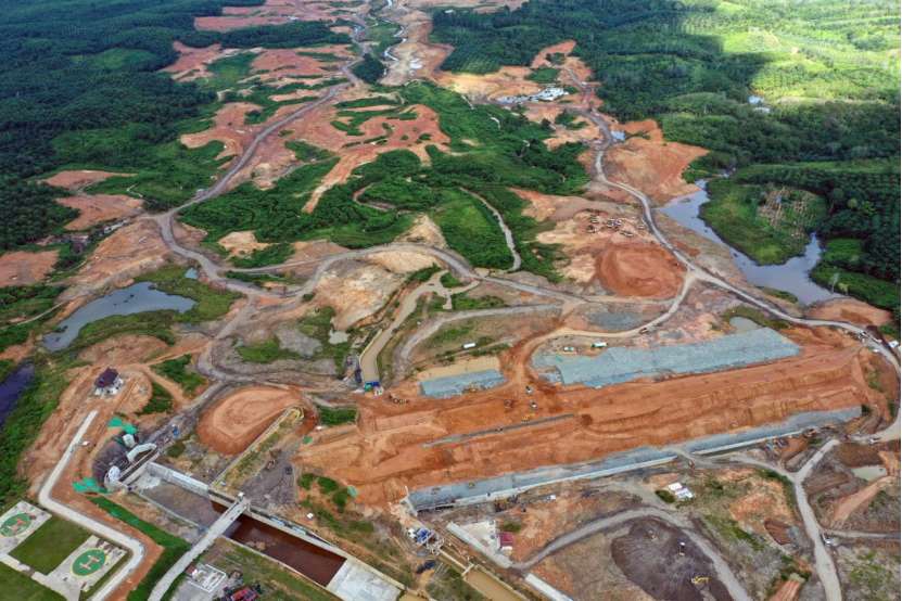 印尼新都核心地区的建设进度已达23%