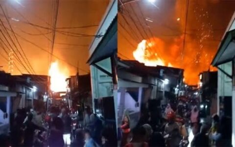 3月3日晚雅加达油库爆炸已致多人死亡数十人重伤