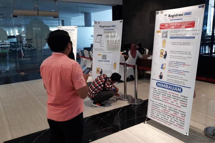 入境印尼只能携带两台手机，六个月内无法重复解锁