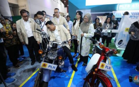 印尼电动摩托车最低价格约一千万盾