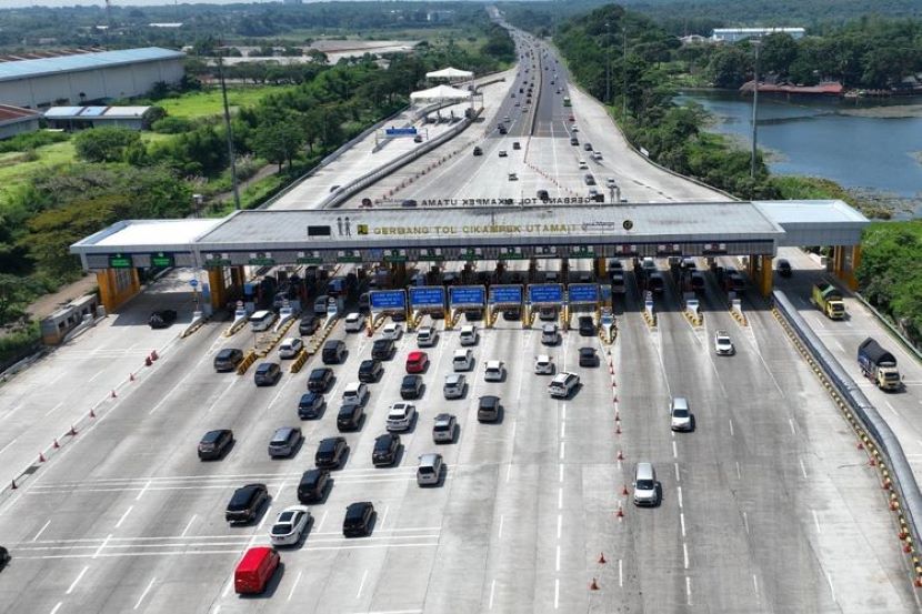 离开雅加达首都都市圈的车流量增加27.5%