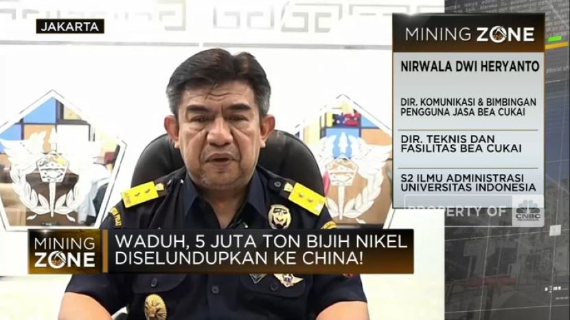 印尼五百万吨镍矿石非法出口到中国