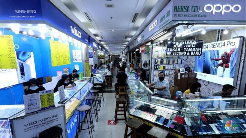 中国手机品牌传音在印尼市场中逆势增长