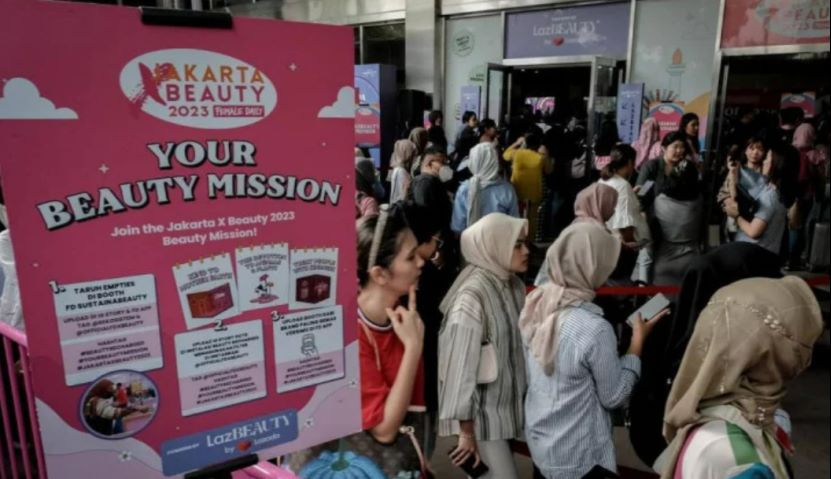 印尼美妆产业产值已达100万亿印尼盾