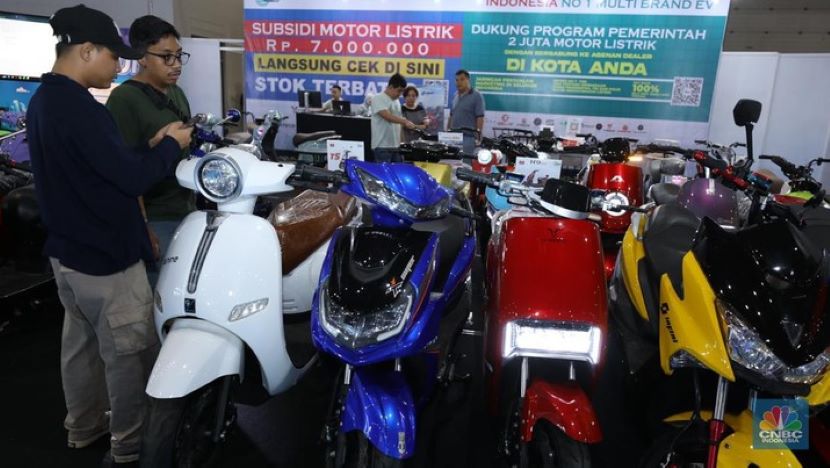 印尼电动摩托车七百万盾补贴将惠及所有人