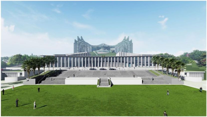 印尼新国都总统府建设进度已达23.2%