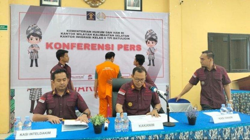 一中国公民被驱逐出境且禁止六个月入境印尼