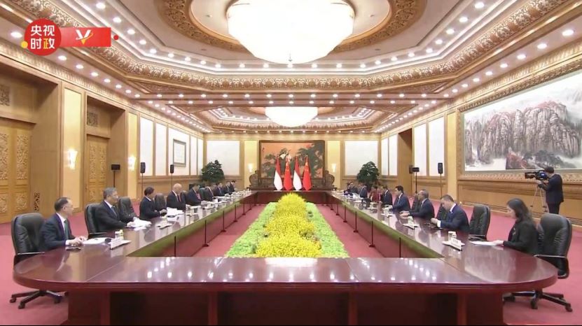 中国国家领导人会见佐科总统