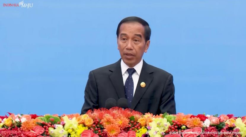 佐科期望“一带一路”推动基础设施发展