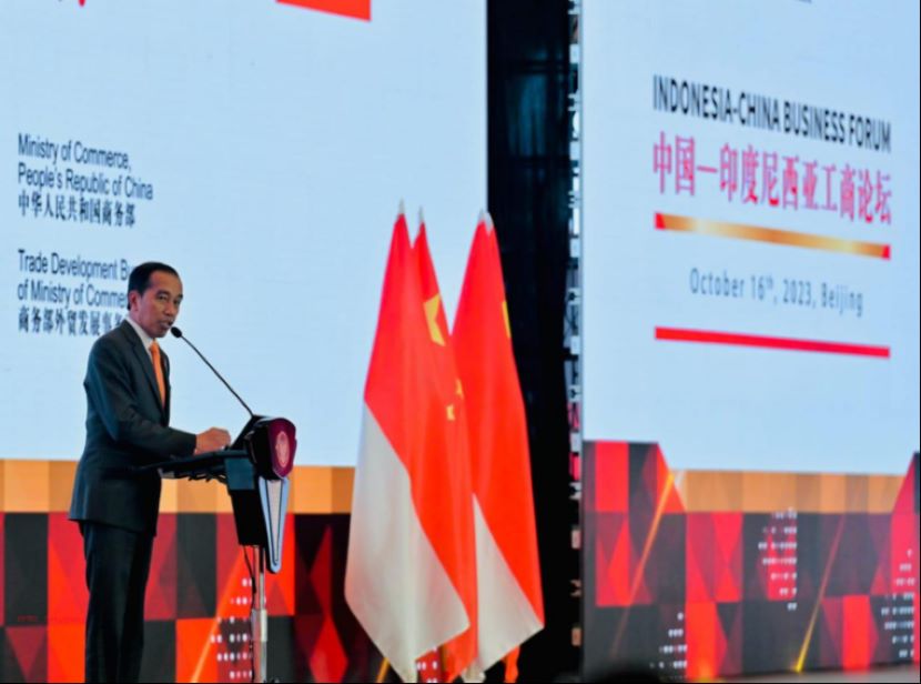 佐科总统出席中国-印尼工商论坛