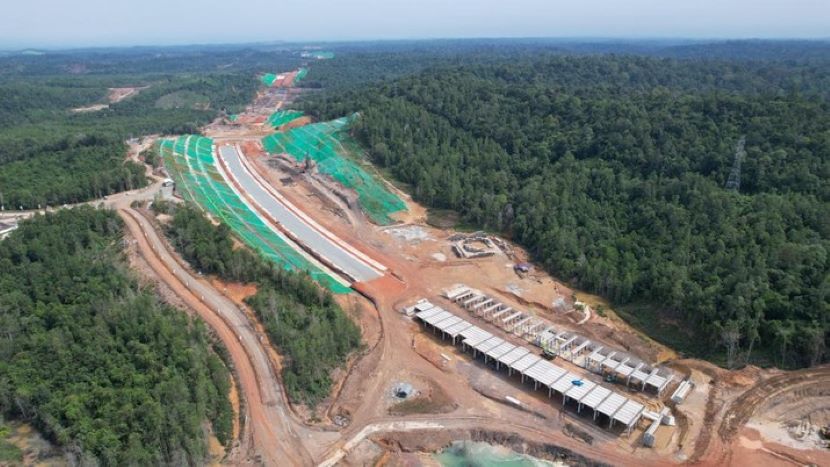 佐科下月出席新都VVIP机场破土动工仪式