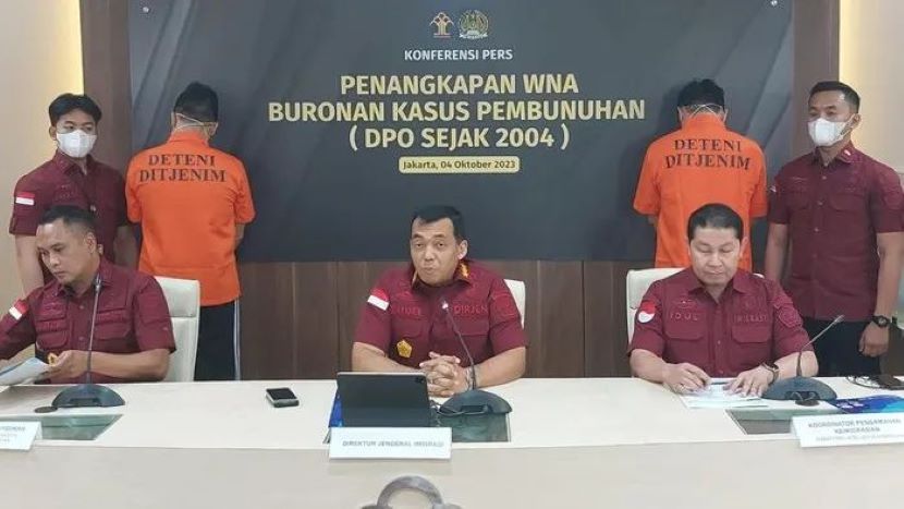 两名中国籍谋杀案逃犯在雅加达被捕