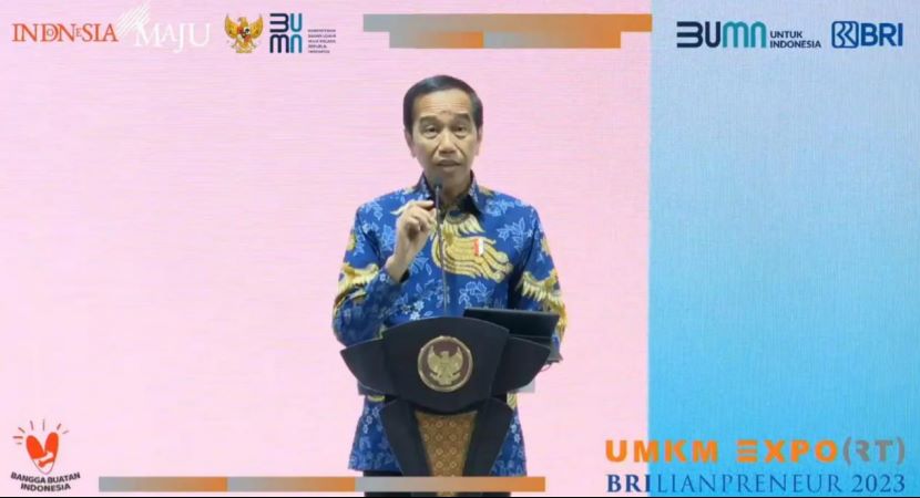 佐科不满中小微企业信贷比例不及中国