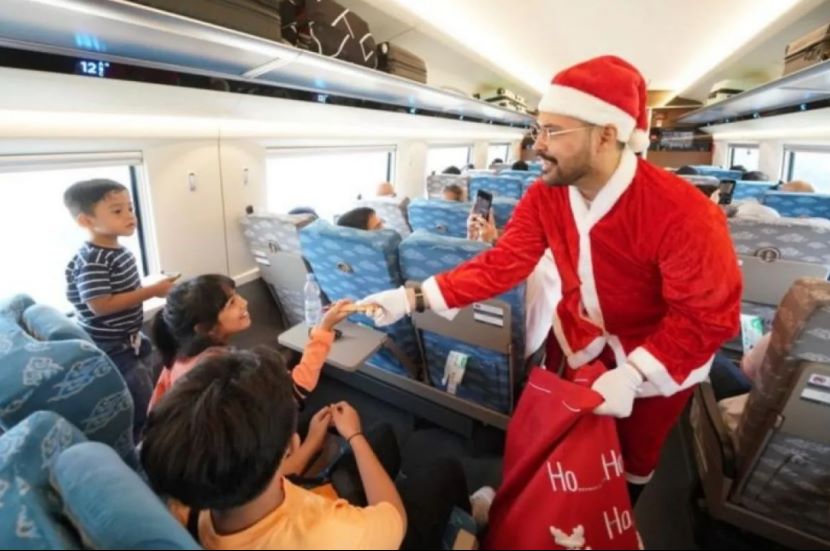 雅万高铁圣诞元旦假期客流增长20%