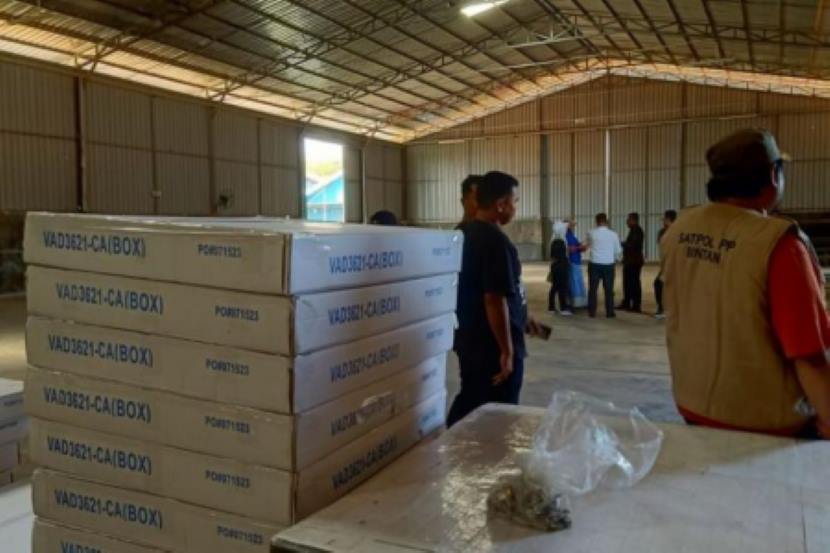 中国进口货物仓库被政府强行关闭