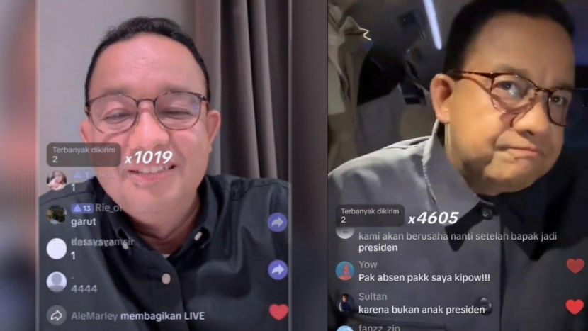 什么情况，印尼总统候选人也开Tiktok直播了？