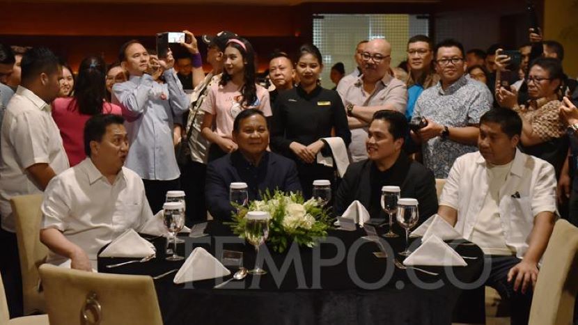 普拉博沃在PIK与商界大亨会面