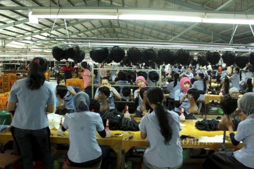 印尼假发产业市场现状