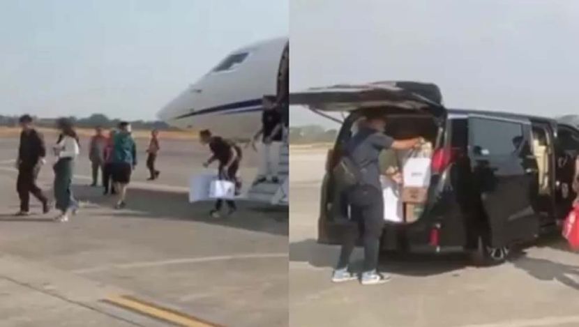 佐科幼子私人飞机出行且行李免过海关