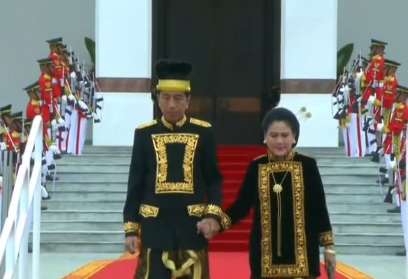 印尼79周年独立日庆典，庄严肃穆