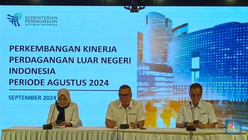 八月出口额创二十个月以来最高水平