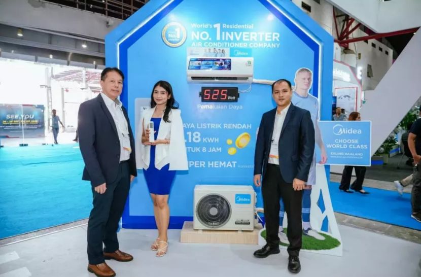 美的为印尼市场推出全新节能空调