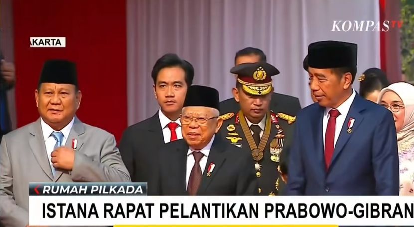 10月20日，印尼新一任总统普拉博沃将正式就职