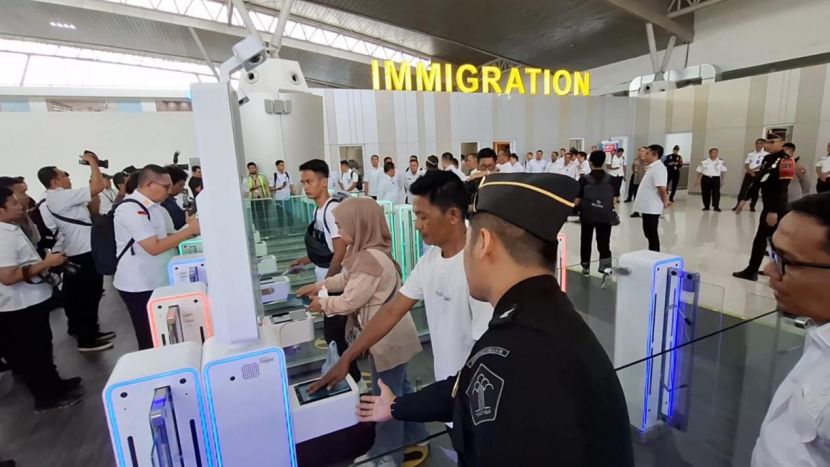 印尼移民部引入自动门提升移民服务效率
