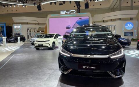 比亚迪M6成为雅加达汽车周最畅销电动车