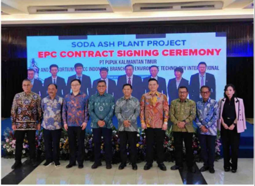 中印合作发展印尼首个纯碱项目