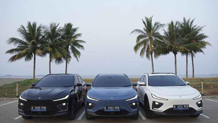 哪吒汽车在印尼市场发布新车型