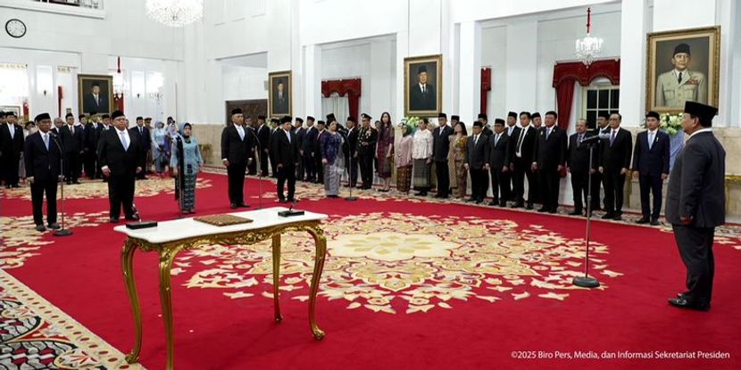 总统普拉博沃任命六位新官员