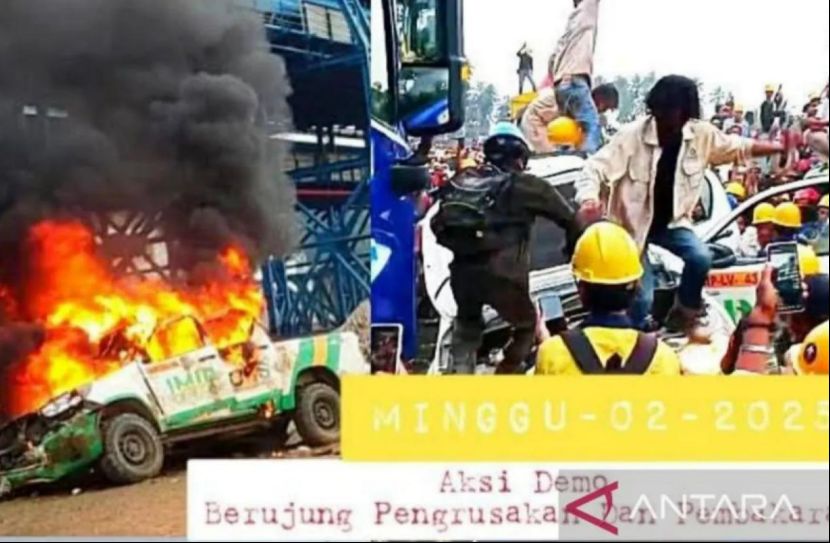 中苏拉威西IMIP示威升级：员工骚乱引发法律行动