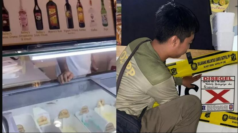 泗水政府突然查封冰淇淋商店