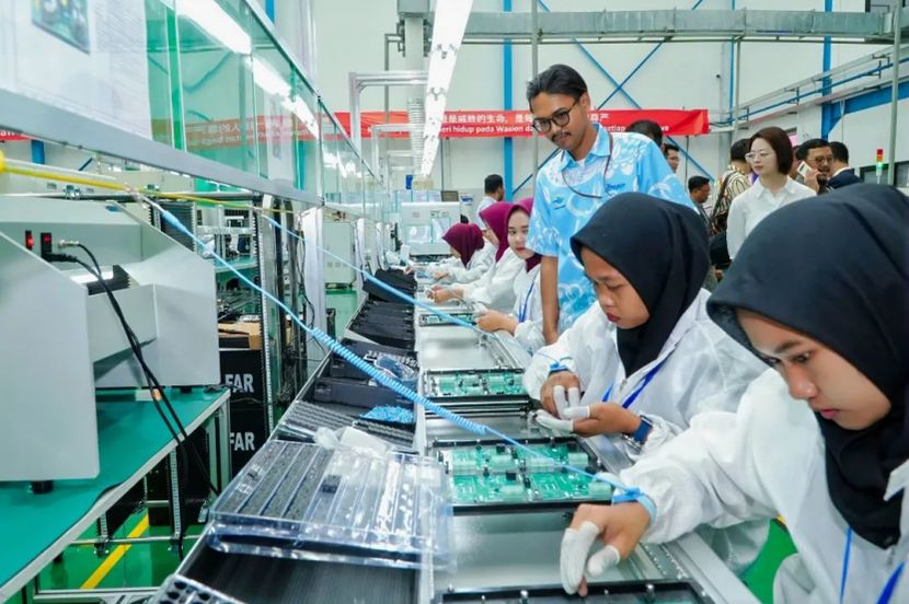 中国智慧能源企业印尼首家工厂开业