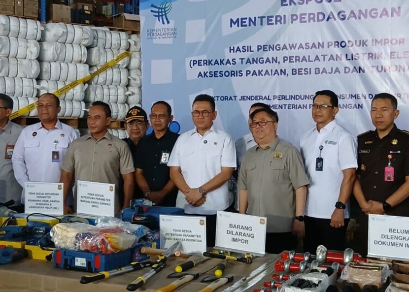 上百万件中国商品再被印尼查封